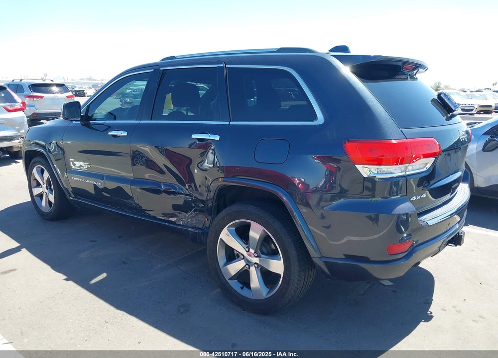 2014 JEEP GRAND CHEROKEE OVERLAND VIN: 1C4RJFCG6EC465453