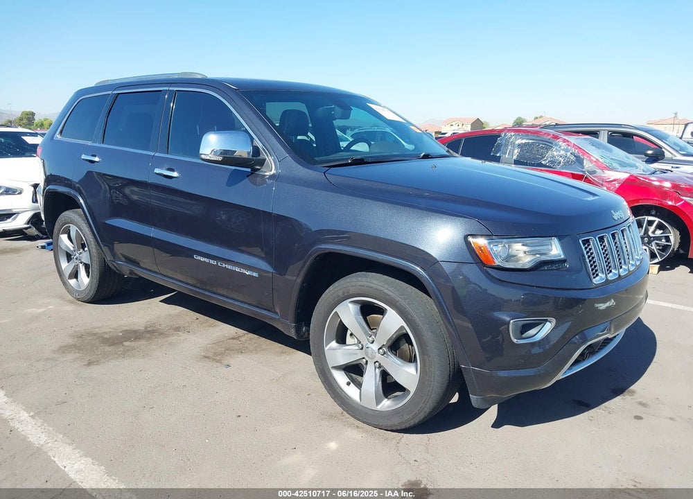 2014 JEEP GRAND CHEROKEE OVERLAND VIN: 1C4RJFCG6EC465453