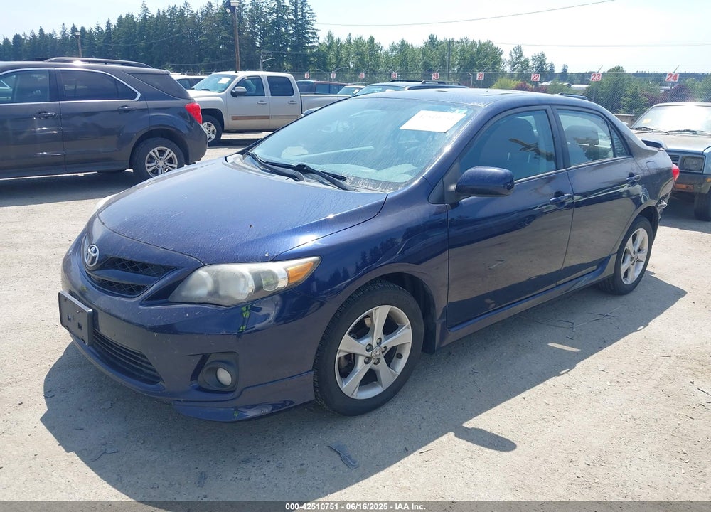 2011 TOYOTA COROLLA S VIN: 2T1BU4EE9BC647515