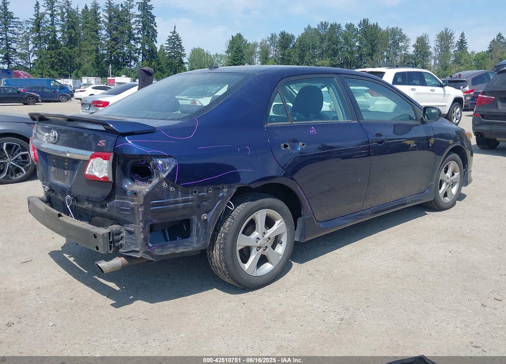 2011 TOYOTA COROLLA S VIN: 2T1BU4EE9BC647515