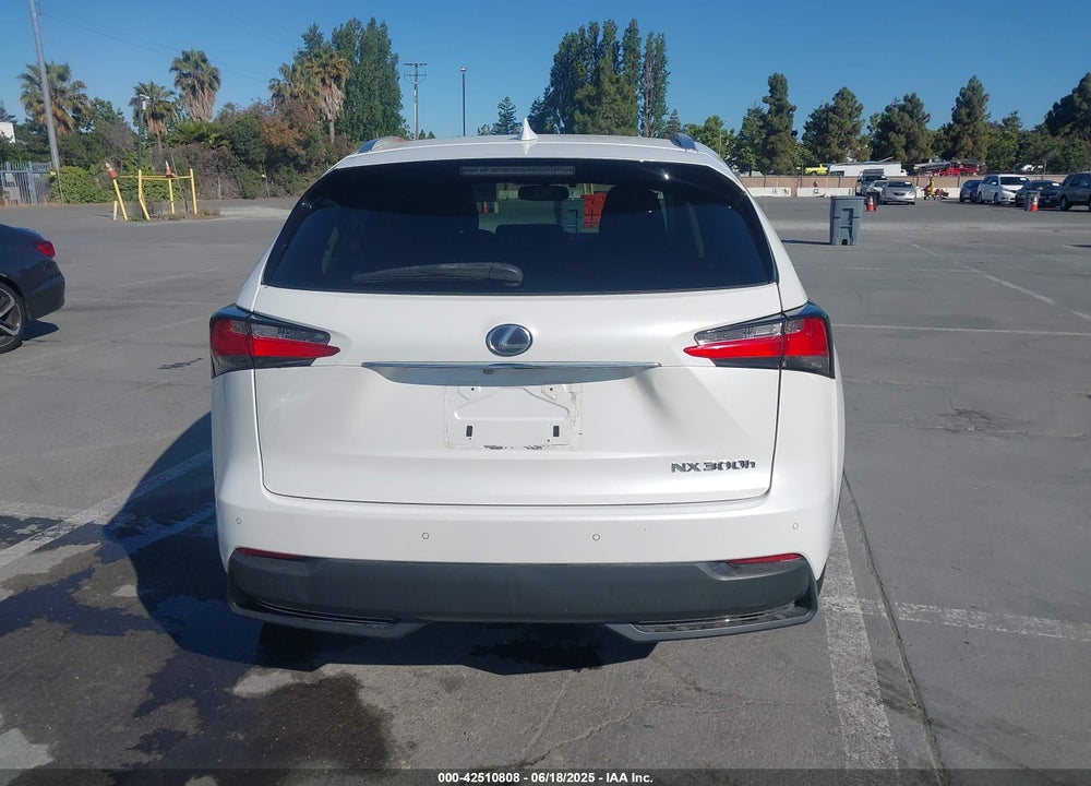 2015 LEXUS NX 300H VIN: JTJBJRBZ6F2028997