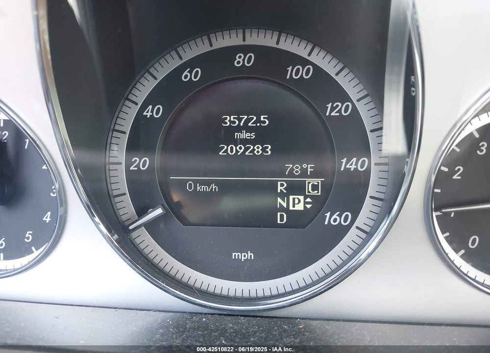 2010 MERCEDES-BENZ E VIN: WDDHF8HB7AA220243
