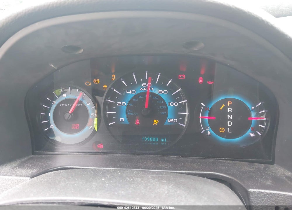 2011 FORD FUSION VIN: 3FAHP0HA4BR220519