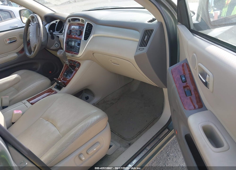 2006 TOYOTA HIGHLANDER LIMITED V6 VIN: JTEEP21A460155952
