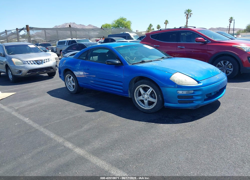 2002 MITSUBISHI ECLIPSE RS VIN: 4A3AC34G42E104305