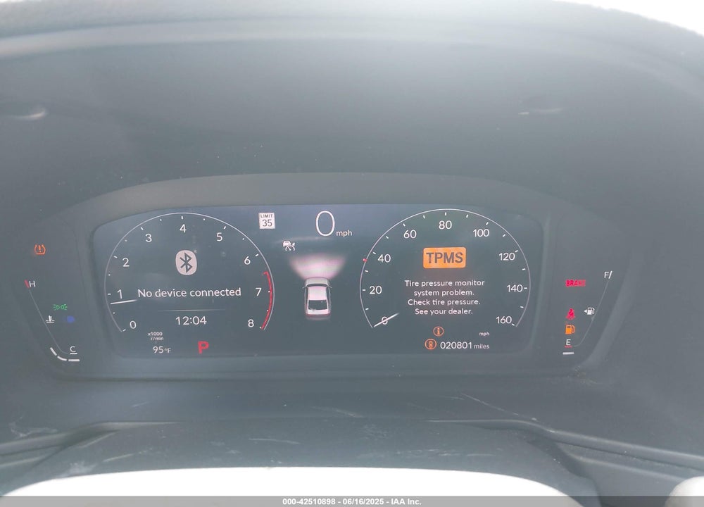2024 HONDA ACCORD VIN: 1HGCY1F38RA055253