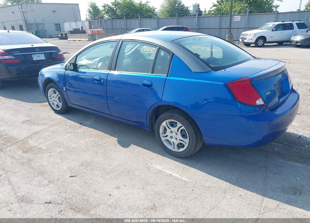 2003 SATURN ION 2 VIN: 1G8AJ52F33Z132535