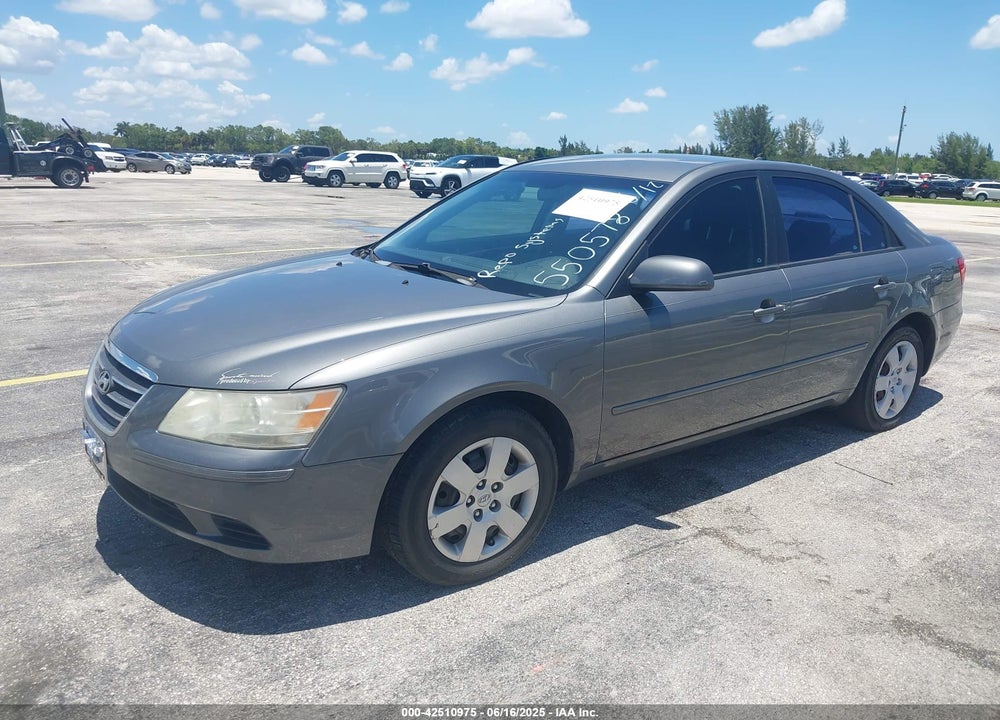 2009 HYUNDAI SONATA GLS VIN: 5NPET46C29H550578