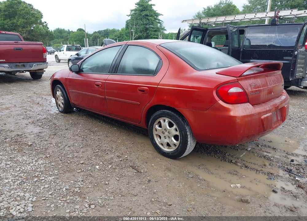 2004 DODGE NEON SXT VIN: 1B3ES56C34D546614