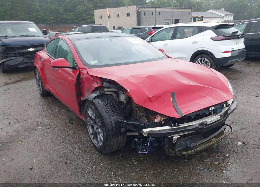 2021 TESLA MODEL S LONG RANGE DUAL MOTOR ALL-WHEEL DRIVE VIN: 5YJSA1E53MF428488