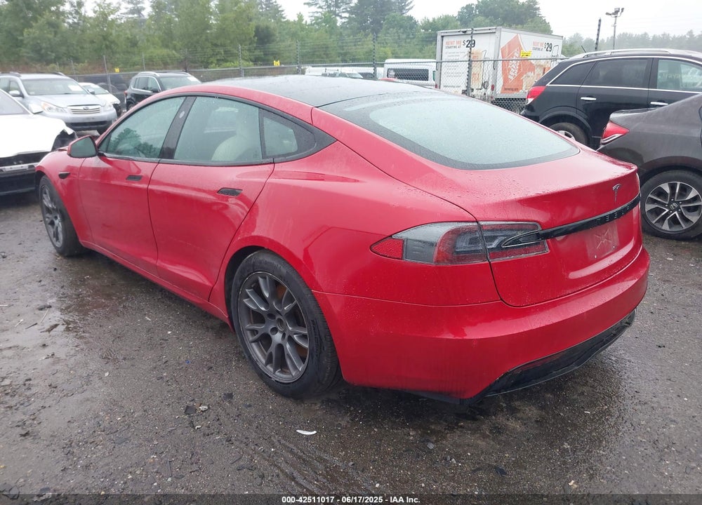 2021 TESLA MODEL S LONG RANGE DUAL MOTOR ALL-WHEEL DRIVE VIN: 5YJSA1E53MF428488