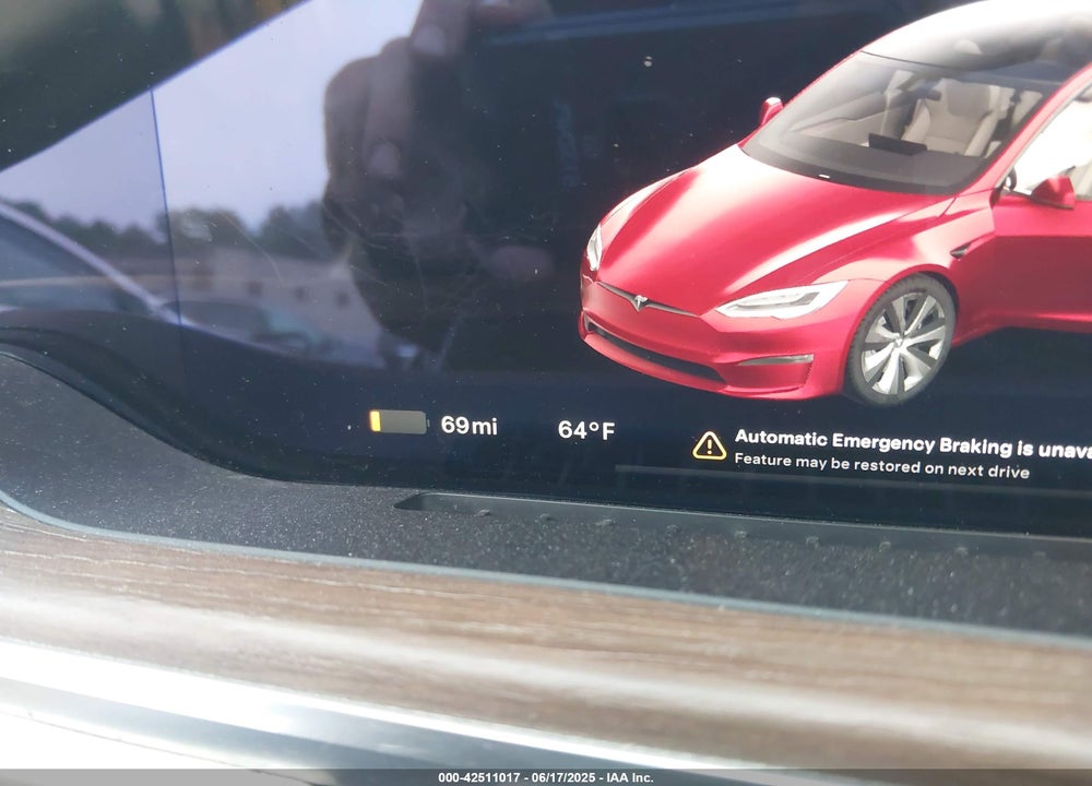 2021 TESLA MODEL S LONG RANGE DUAL MOTOR ALL-WHEEL DRIVE VIN: 5YJSA1E53MF428488