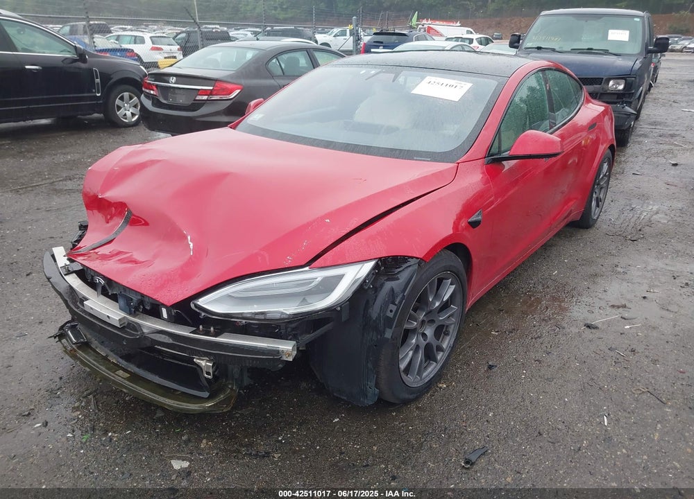 2021 TESLA MODEL S LONG RANGE DUAL MOTOR ALL-WHEEL DRIVE VIN: 5YJSA1E53MF428488