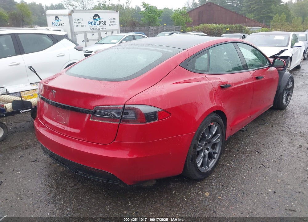 2021 TESLA MODEL S LONG RANGE DUAL MOTOR ALL-WHEEL DRIVE VIN: 5YJSA1E53MF428488