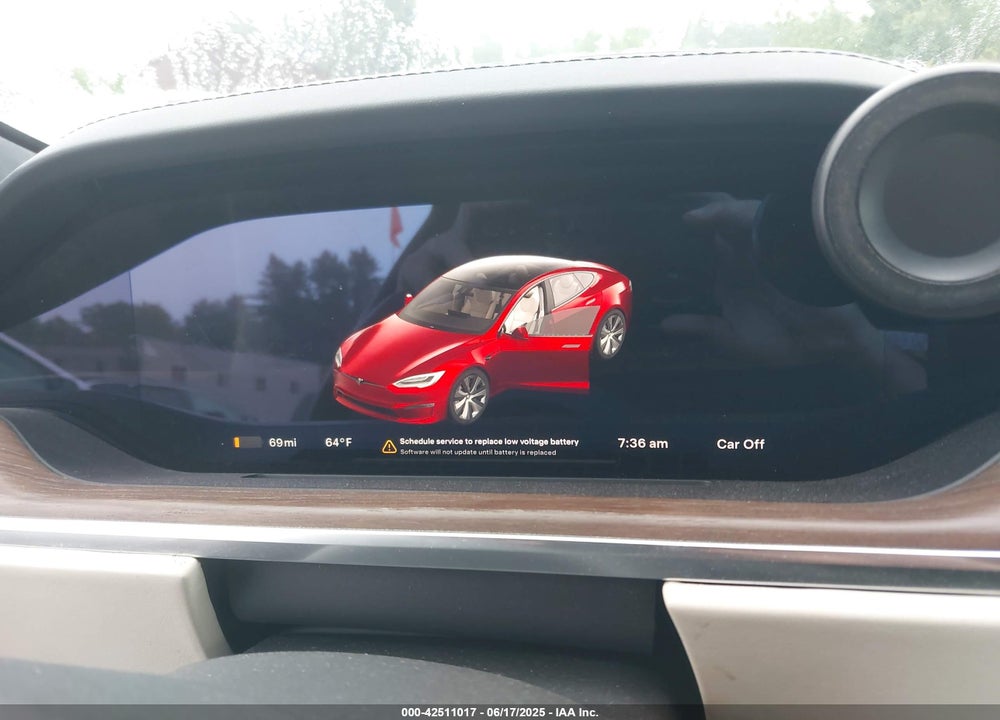 2021 TESLA MODEL S LONG RANGE DUAL MOTOR ALL-WHEEL DRIVE VIN: 5YJSA1E53MF428488