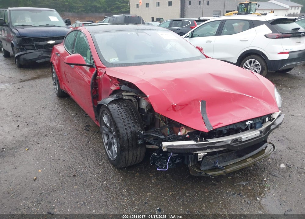 2021 TESLA MODEL S LONG RANGE DUAL MOTOR ALL-WHEEL DRIVE VIN: 5YJSA1E53MF428488