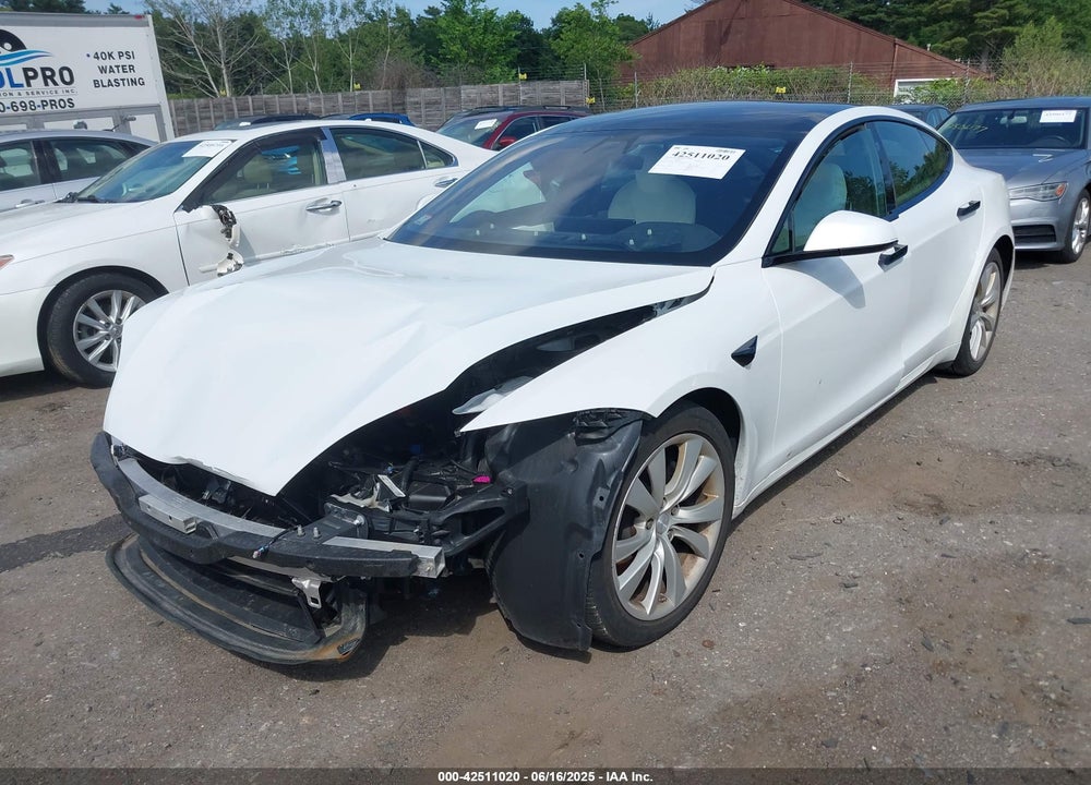 2021 TESLA MODEL S VIN: 5YJSA1E57MF428512