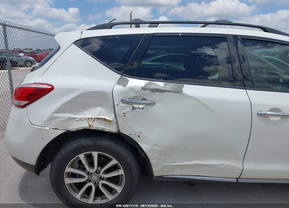 2013 NISSAN MURANO VIN: JN8AZ1MUXDW207368