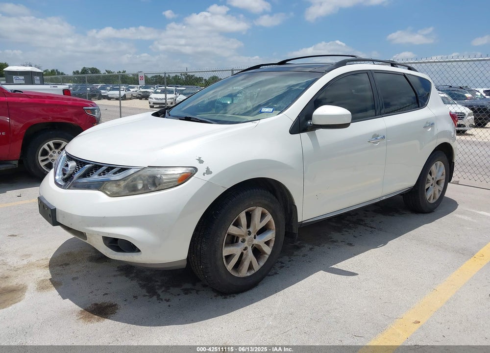 2013 NISSAN MURANO VIN: JN8AZ1MUXDW207368