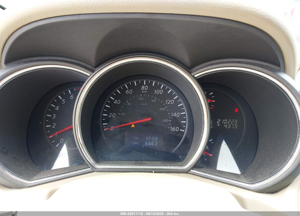 2013 NISSAN MURANO VIN: JN8AZ1MUXDW207368
