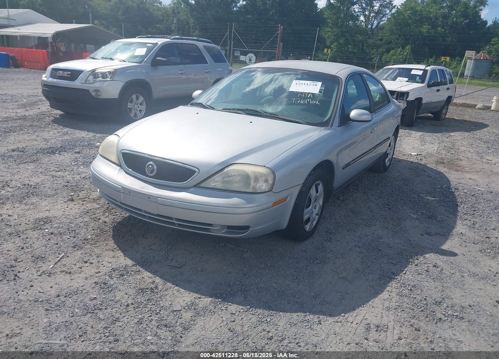 2000 MERCURY SABLE GS VIN: 1MEFM50U4YA622992