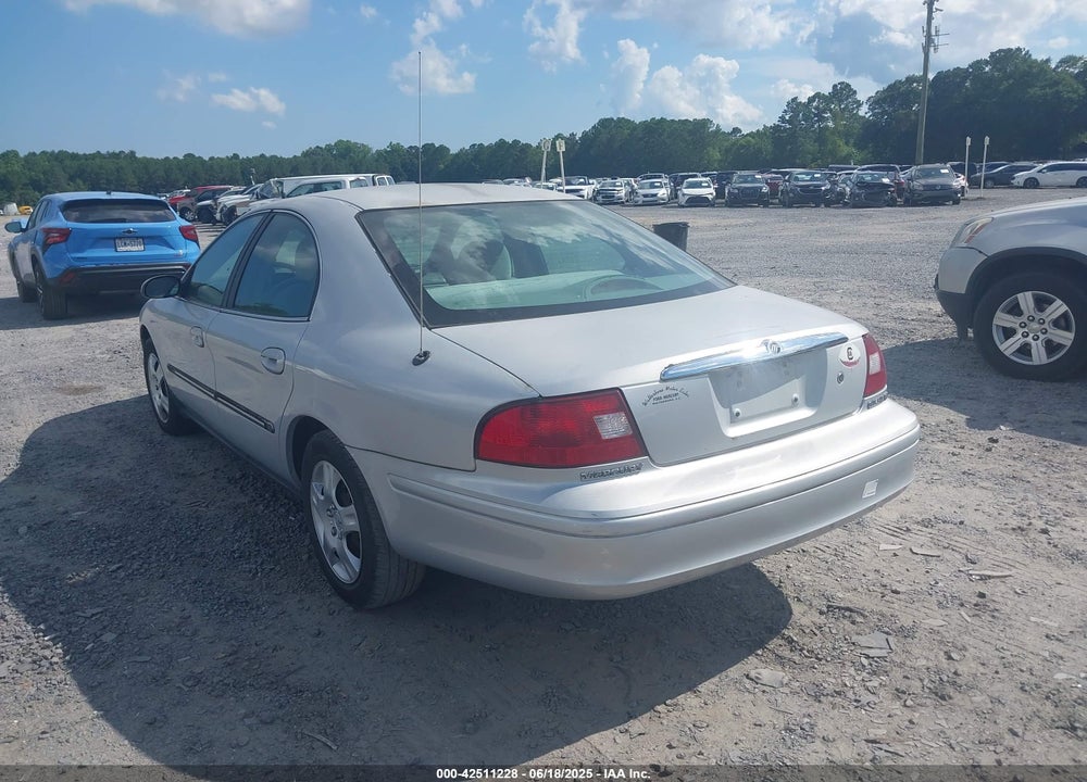 2000 MERCURY SABLE GS VIN: 1MEFM50U4YA622992