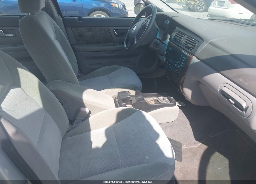2000 MERCURY SABLE GS VIN: 1MEFM50U4YA622992