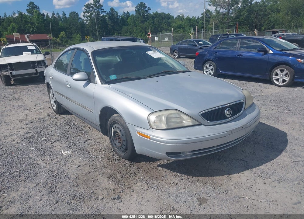2000 MERCURY SABLE GS VIN: 1MEFM50U4YA622992