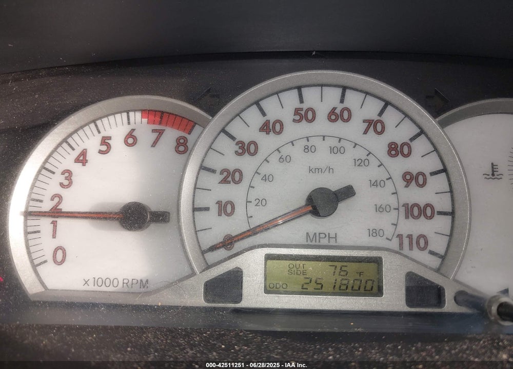2005 TOYOTA COROLLA S VIN: 1NXBR32E55Z386824