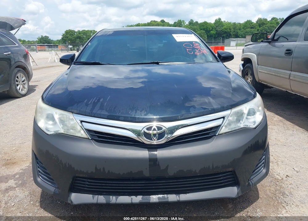 2012 TOYOTA CAMRY VIN: 4T1BF1FK1CU049612