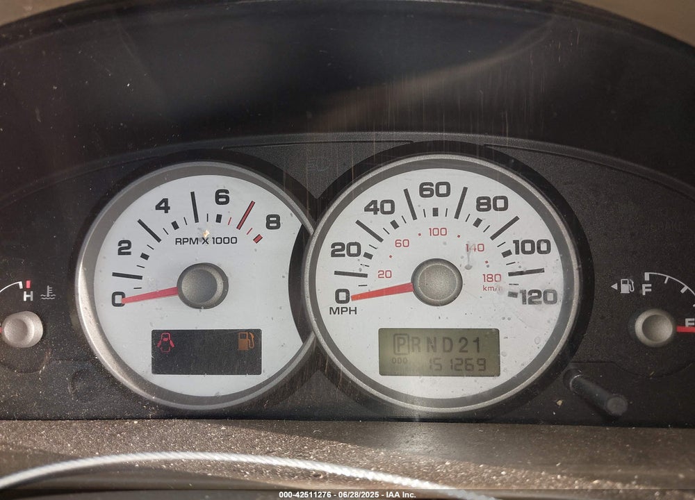 2005 FORD ESCAPE XLT VIN: 1FMYU03145KA40360