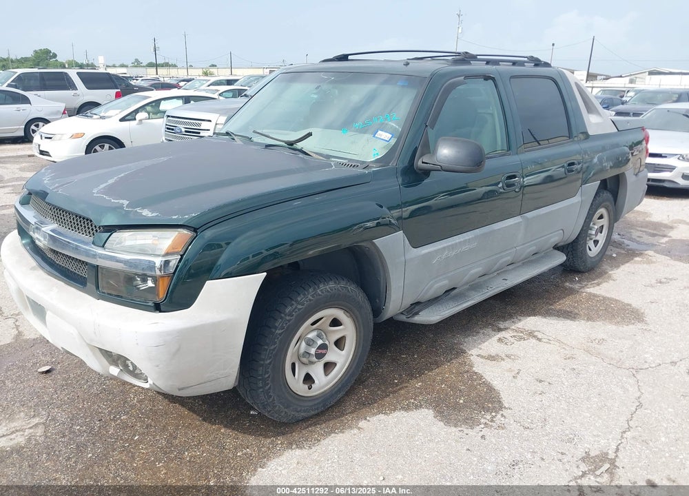 2002 CHEVROLET AVALANCHE 1500 VIN: 3GNEC13T62G218460