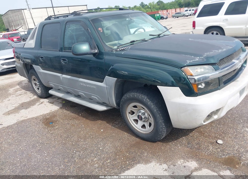 2002 CHEVROLET AVALANCHE 1500 VIN: 3GNEC13T62G218460