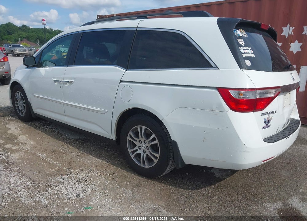 2011 HONDA ODYSSEY EX-L VIN: 5FNRL5H60BB026171