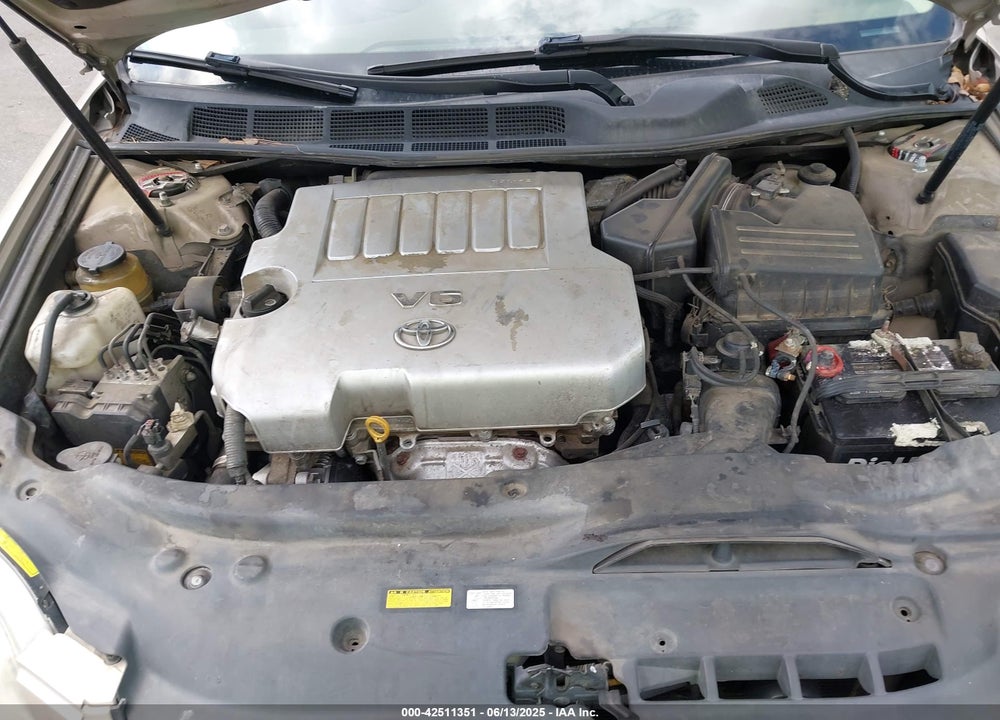 2006 TOYOTA AVALON VIN: 4T1BK36B96U123192