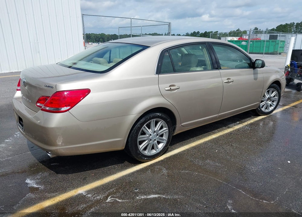 2006 TOYOTA AVALON VIN: 4T1BK36B96U123192