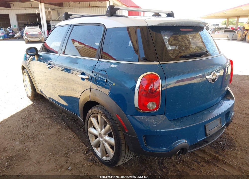 2011 MINI COOPER S VIN: WMWZC3C54BWL78925