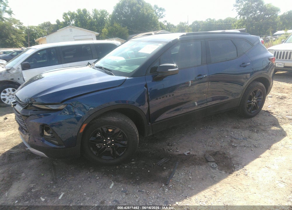 2022 CHEVROLET BLAZER FWD 2LT VIN: 3GNKBCR49NS195355