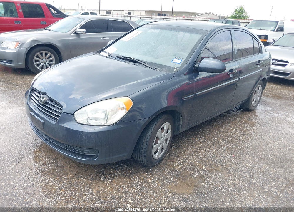 2009 HYUNDAI ACCENT GLS VIN: KMHCN46CX9U349546