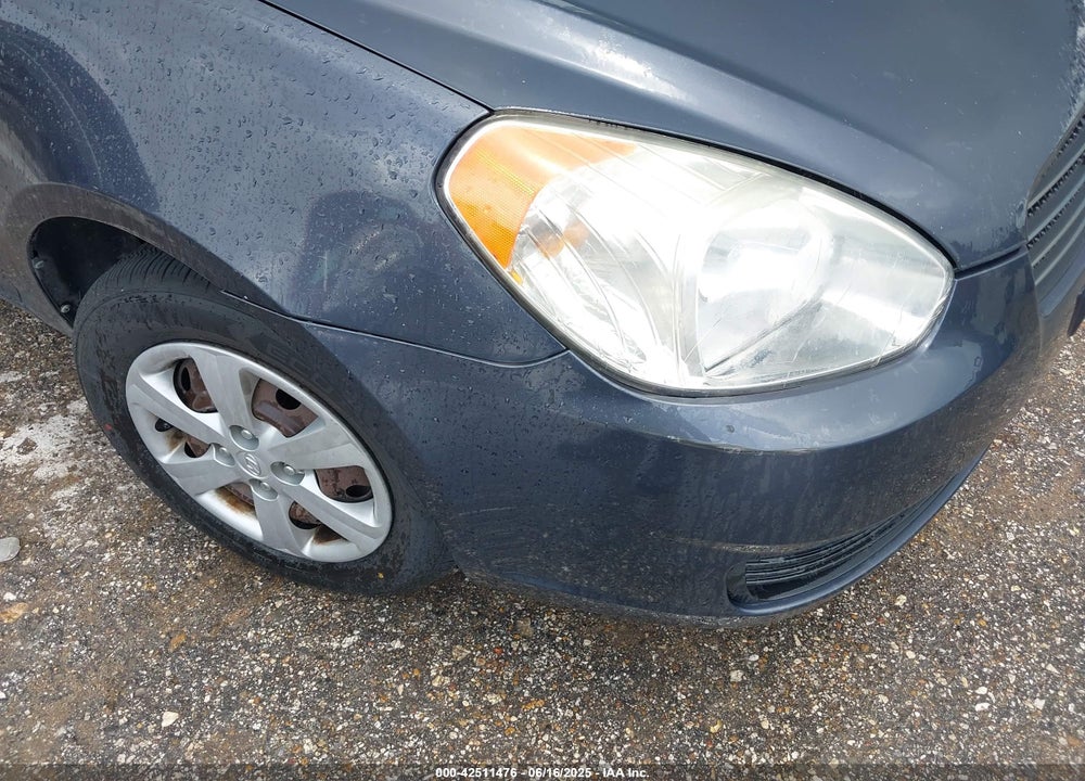 2009 HYUNDAI ACCENT GLS VIN: KMHCN46CX9U349546