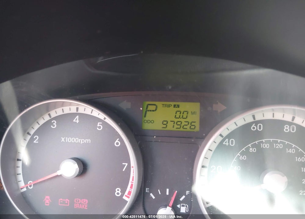 2009 HYUNDAI ACCENT GLS VIN: KMHCN46CX9U349546