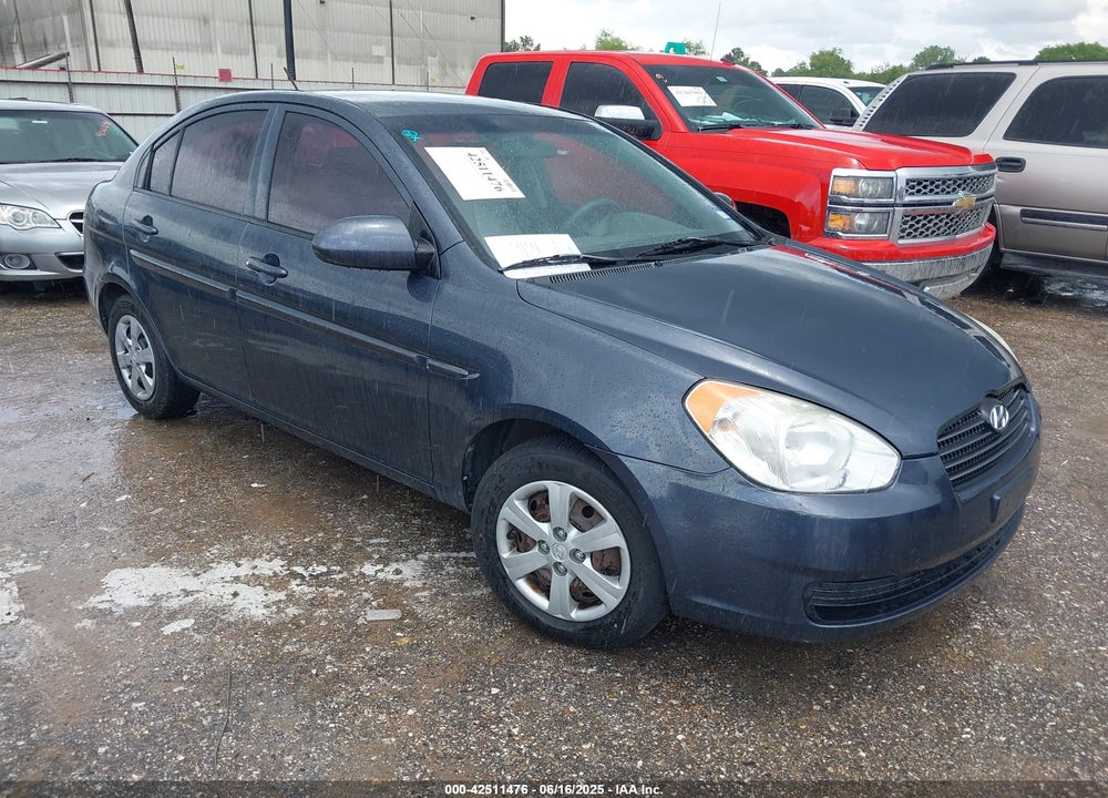 2009 HYUNDAI ACCENT GLS VIN: KMHCN46CX9U349546