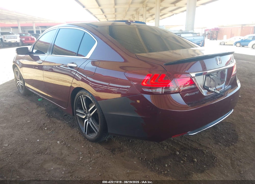 2013 HONDA ACCORD EX-L VIN: 1HGCR2F88DA029663