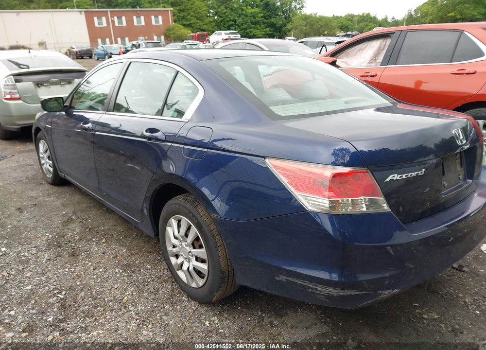 2009 HONDA ACCORD 2.4 LX VIN: 1HGCP26379A105990