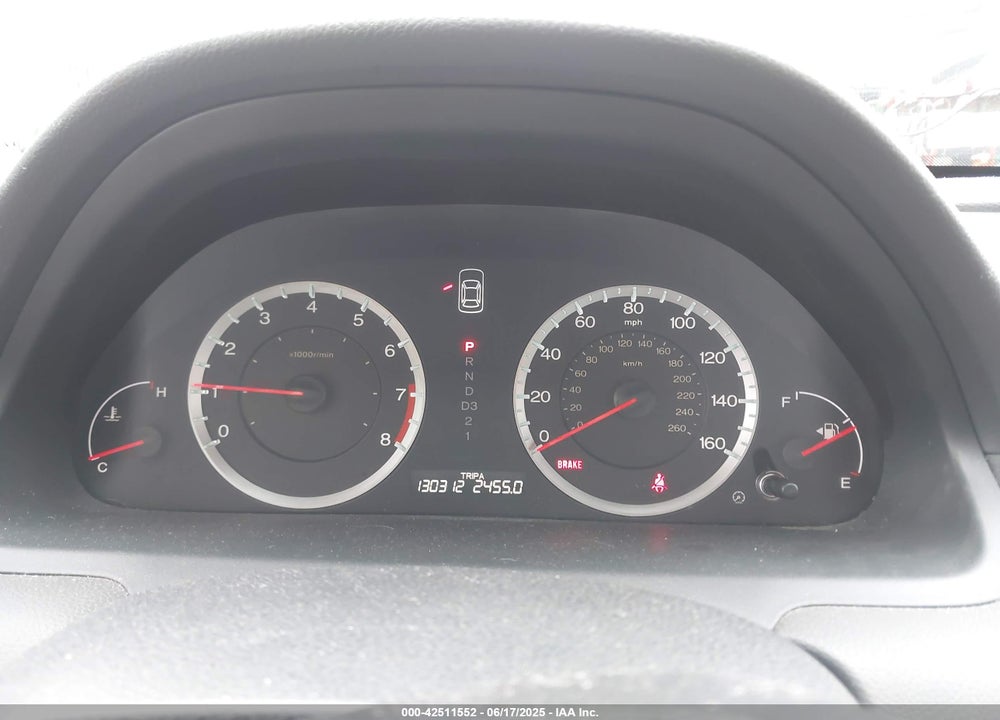 2009 HONDA ACCORD 2.4 LX VIN: 1HGCP26379A105990