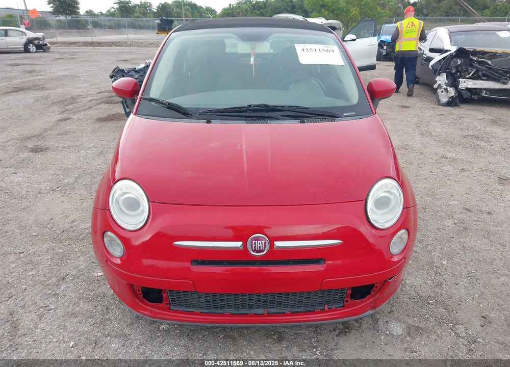 2012 FIAT 500C VIN: 3C3CFFDR3CT213141