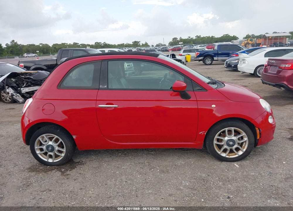 2012 FIAT 500C VIN: 3C3CFFDR3CT213141