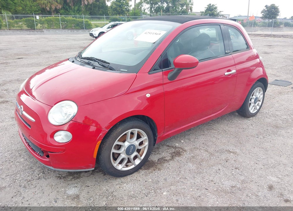 2012 FIAT 500C VIN: 3C3CFFDR3CT213141