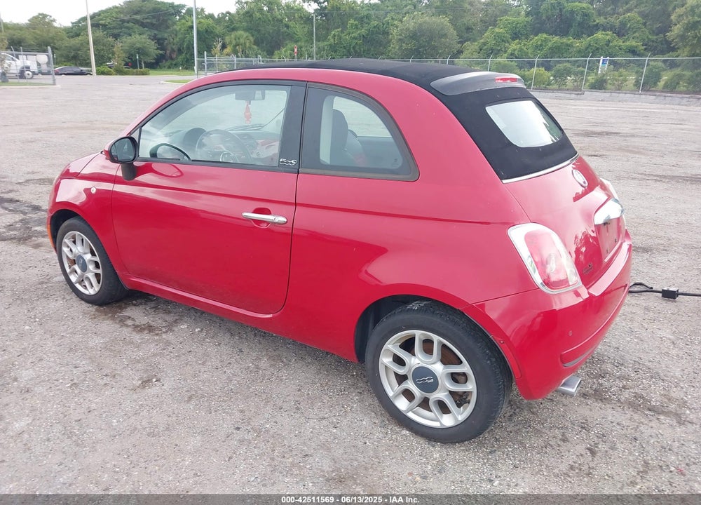 2012 FIAT 500C VIN: 3C3CFFDR3CT213141