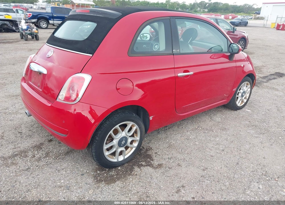 2012 FIAT 500C VIN: 3C3CFFDR3CT213141